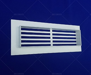 Декоративная вентиляционная решётка 330×165мм (фото 2)
