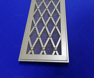 Вентиляционная решётка "Ампир" 800×150мм (фото 4)