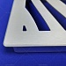 Решетка вентиляционная металлическая алюминиевая 650х120х2мм (миниатюра 3)