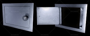Дверца металлическая прочистная (фото 1)
