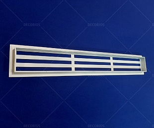 Щелевая вентиляционная решетка 600×100мм (фото 2)