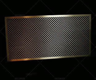 Экран радиатора из латуни 1127х571х2мм (фото 1)