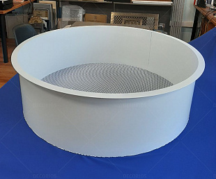 Вентиляционная решётка воздухозаборная 850×850х250мм (фото 2)