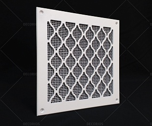 Вентиляционная решётка из алюминия 150х150х2мм (фото 3)