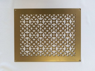 Декоративная вентиляционная решётка, 250х200х2мм (фото 1)