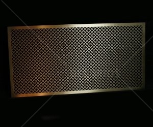 Экран радиатора из латуни 1127х571х2мм