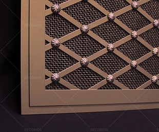 Решётка декоративная вентиляционная, "Ампир". 500×300мм
