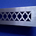 Решётка вентиляционная для подоконника 480×60мм. Нержавеющая сталь (миниатюра 3)