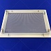 Декоративная вентиляционная решётка, сталь, просечная сетка 434х300мм (миниатюра 2)