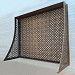 Экран декоративный из латуни для камина.  660×550мм (миниатюра 5)