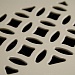 Решётка алюминиевая вентиляционная с окраской 120х120х2мм (миниатюра 3)