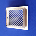 Решётка стальная вентиляционная 215×188мм, дл 21, в комплекте с рамкой (миниатюра 4)