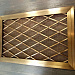Декоративная вентиляционная решётка из латуни 340х545х2мм