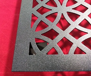 Решетка вентиляционная алюминиевая 512х262х2мм (фото 2)