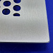 Вентиляционная решётка, сталь шлифованная, 300×100×2мм.  (миниатюра 4)