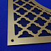Решетка декоративная для вентиляции, с сеткой, 400×400мм (миниатюра 2)
