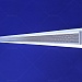 Щелевая вентиляционная решётка с ячеистой сеткой, 1000×100мм (миниатюра 3)
